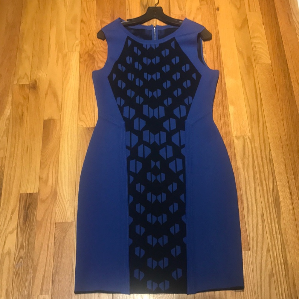 NEW DVF Neptune Blue Sleeveless Dress